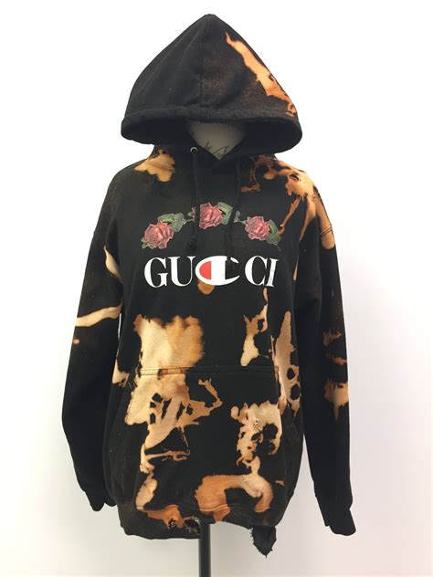 gucci x champion hoodie for sale online 